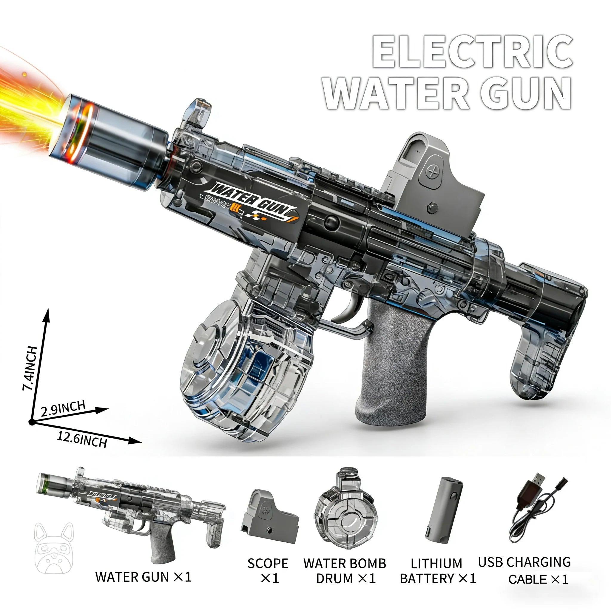 MP5 Electric Water Blaster Gun