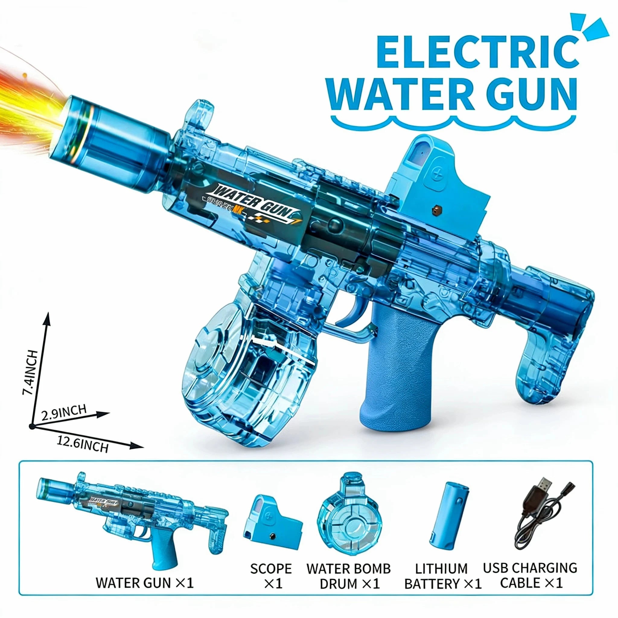 MP5 Electric Water Blaster Gun