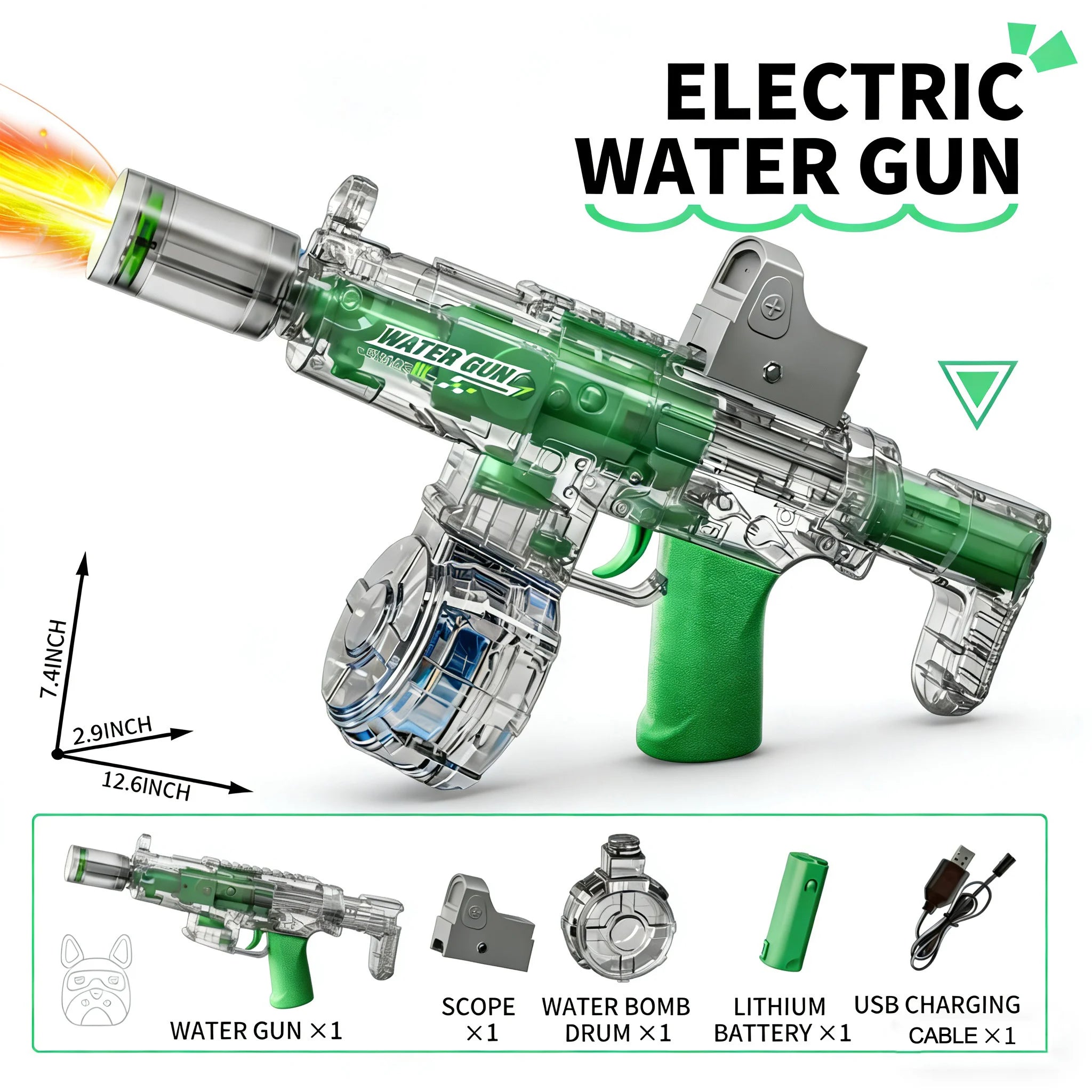 MP5 Electric Water Blaster Gun